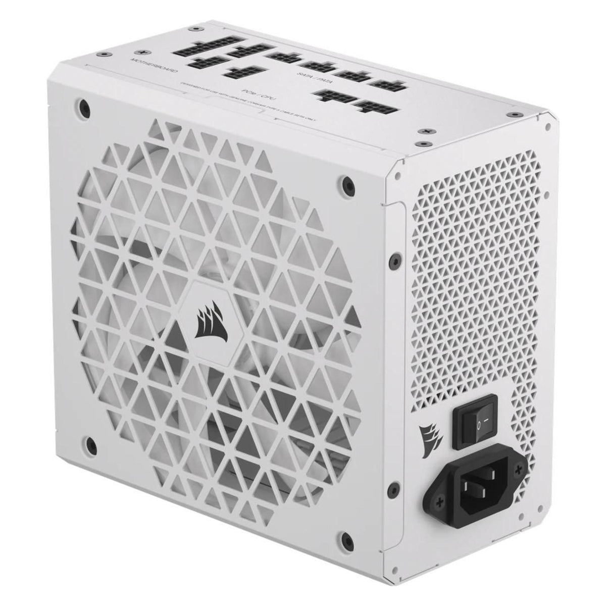 Corsair Série RMx Shift White, RM750x Shift White, 750 Watt, 80 PLUS GOLD Certified, Fully Modular Power