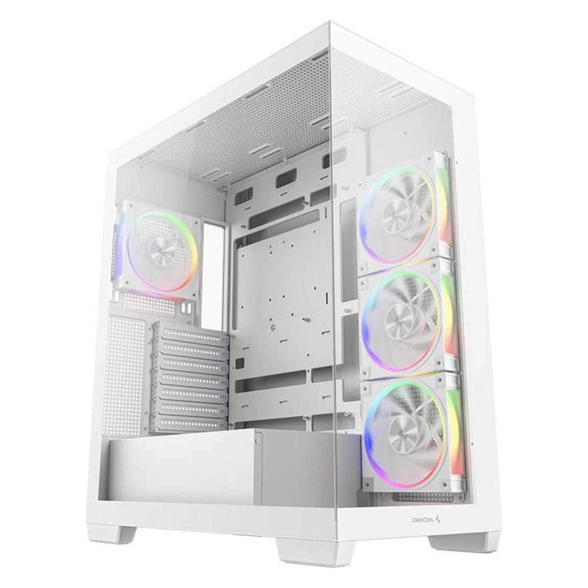 Deepcool "Midi CG580 4F White V2" (ATX, ITX, mATX)