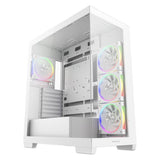 Deepcool "Midi CG580 4F White V2" (ATX, ITX, mATX)