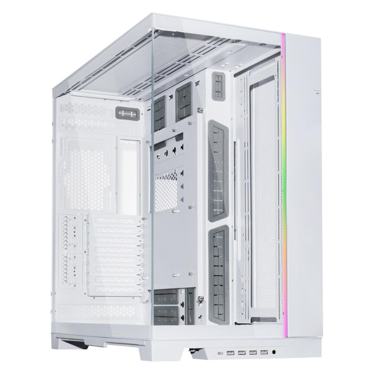 Lian-Li O11 Dynamic EVO XL Big-Tower - blanc (ATX, E-ATX, mATX, Mini-ITX)
