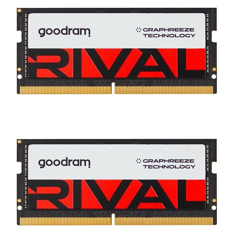 Goodram SODIMM DDR5 2x16Gb 5600MHz CL40 SR RIVAL (2 x 16GB, 5600 MHz, RAM DDR5, SO-DIMM)