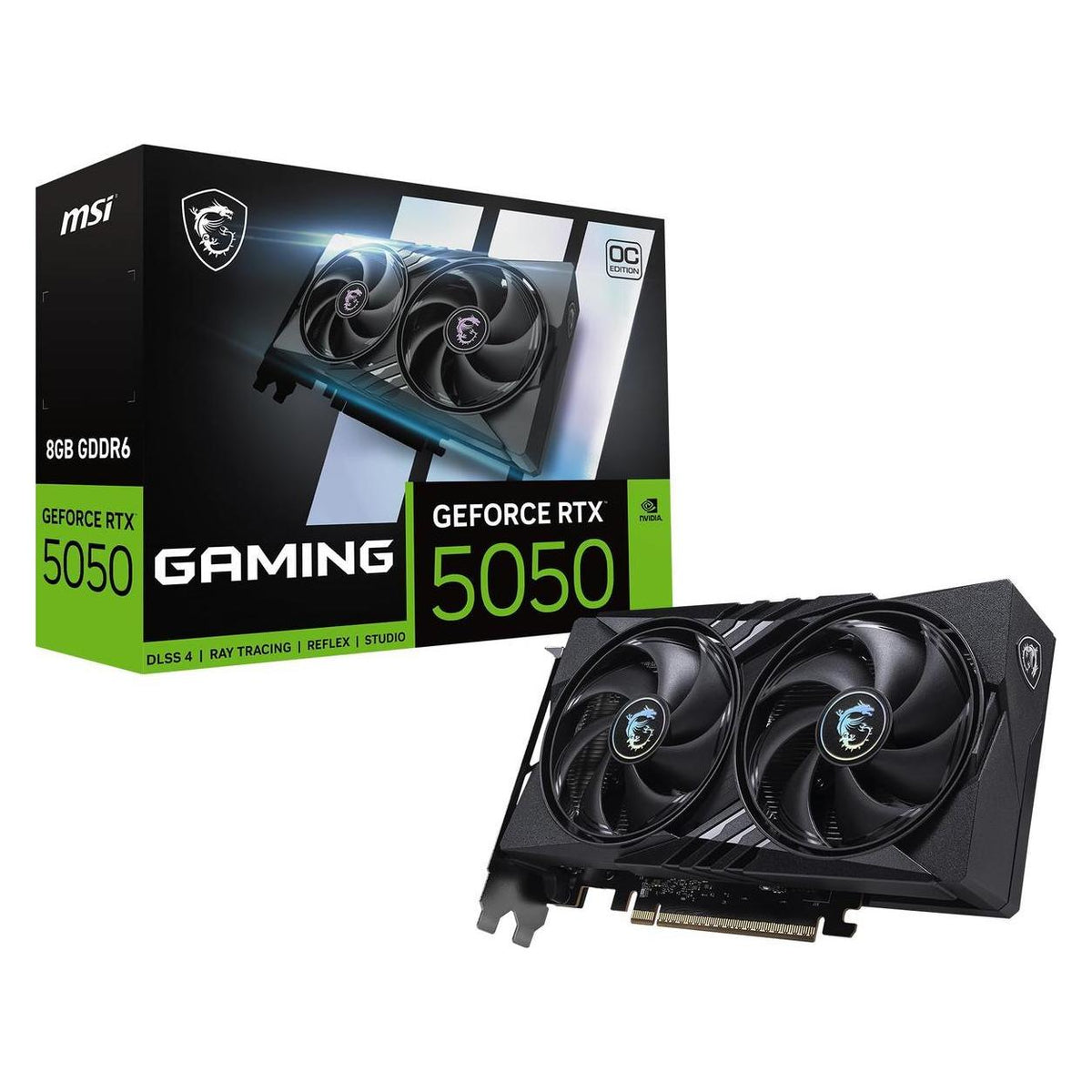 MSI GeForce RTX 5050 8G GAMING OC NVIDIA 8 GB GDDR6