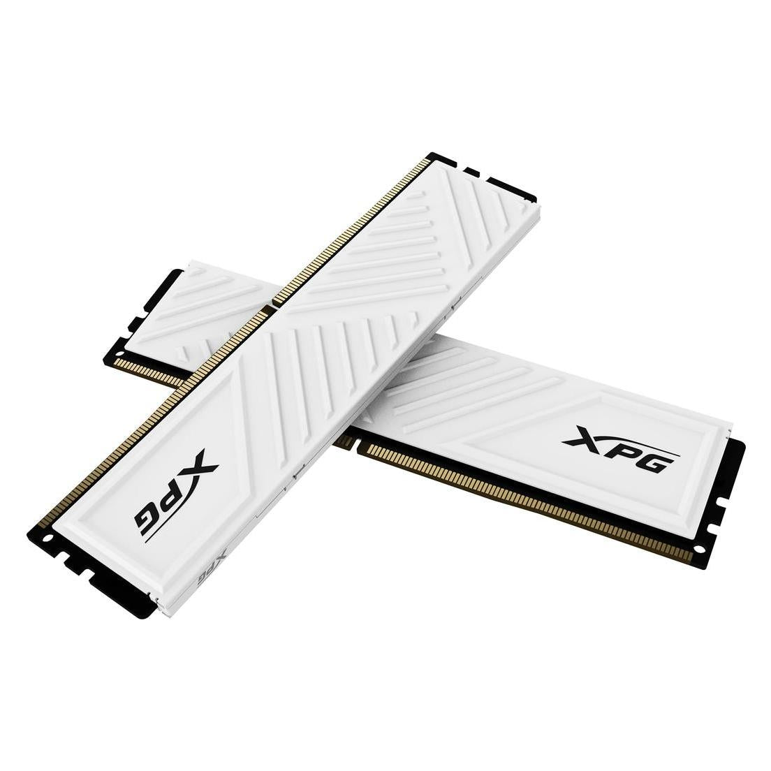 Adata Barrette DIMM 32 Go DDR4-3600 (2 x 16 Go) en kit double (blanc, AX4U320016G16A-DTWHD35, XPG Gammix (2 x 16GB, 3600 MHz, RAM DDR4, DIMM)