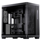 Jonsbo TK-4 Gehäuse, Midi-Tower, ATX, Tempered Glass - schwarz (ATX, ITX, Mini-ATX)