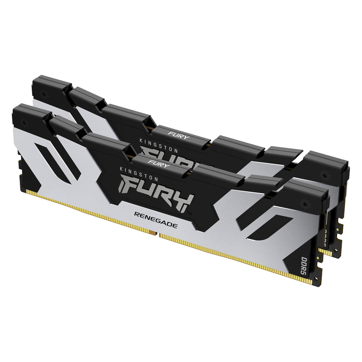 Kingston 32Go 7600MT/s DDR5 CL38 DIMM Kit de 2 FURY Renegade Silver XMP (2 x 16GB, 7600 MHz, RAM DDR5, DIMM)
