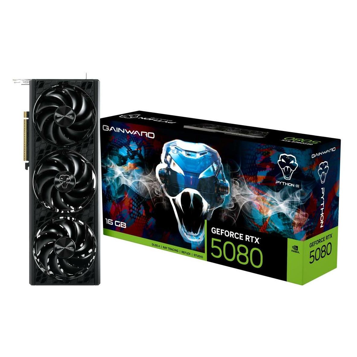 Gainward GeForce RTX 5080 Python III (16 Go, GDDR7)