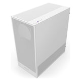 NZXT H5 Flow ( 2024 ) (blanc, verre trempé) (ATX, mATX, Micro-ITX, Mini-ITX)