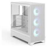 Fractal Pop 2 Air White TG RGB (weiss, Tempered Glass) (ATX, mATX, Mini-ITX)