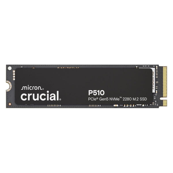 Crucial P510 1TB PCIE GEN5 NVME 2280 M.2 SSD (TRAY) (1000 Go, M.2 2280)