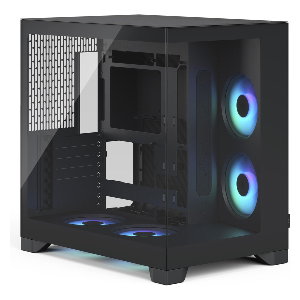Fractal Pop 2 Vision RGB (schwarz, Panoramaglas) (ATX, E-ATX, mATX, Mini-ITX)