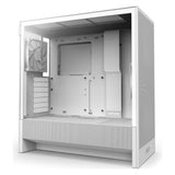 NZXT H5 Flow ( 2024 ) (blanc, verre trempé) (ATX, mATX, Micro-ITX, Mini-ITX)