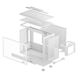 Deepcool CH160 PLUS WH (mATX, Mini-ITX)