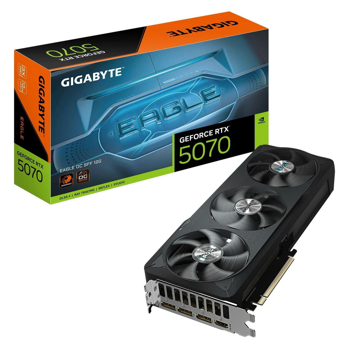 Gigabyte GeForce RTX 5070 EAGLE OC SFF (12 Go, GDDR7)