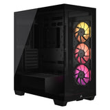 Corsair Affaire iCUE 3500X RGB Midi TG black BTF+ZERO (ATX, mATX, Mini-ITX)