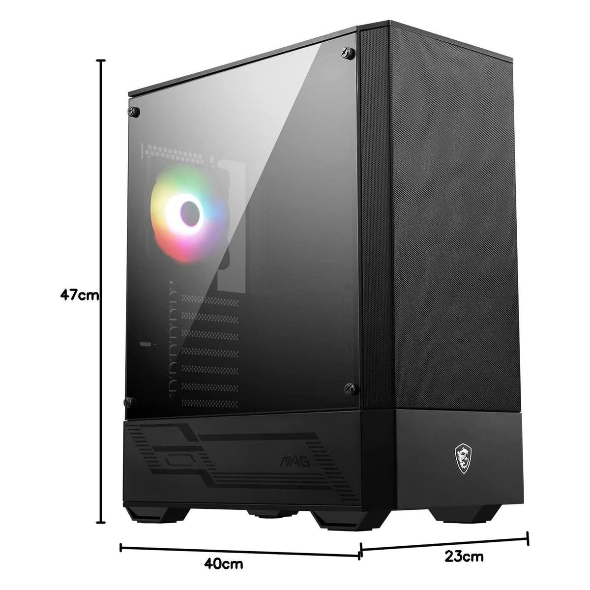 MSI MAG FORGE 110R PC Case (ATX, mATX, Mini-ITX)