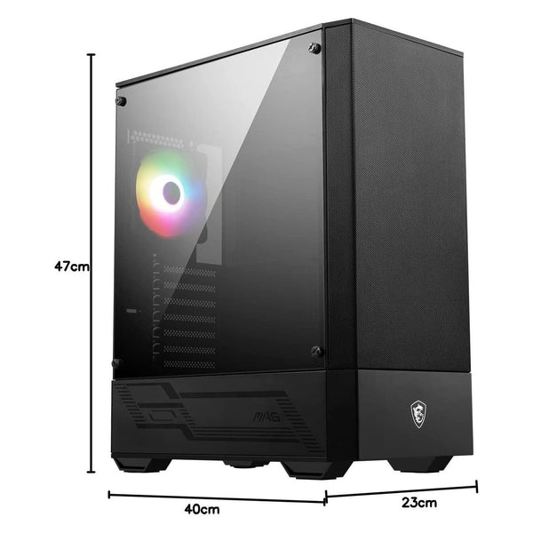 MSI MAG FORGE 110R PC Case (ATX, mATX, Mini-ITX)
