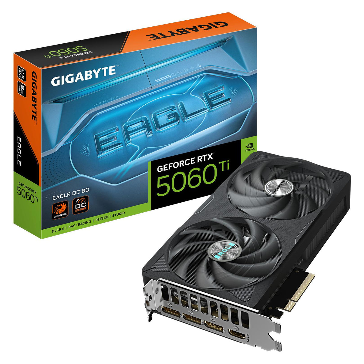 Gigabyte GeForce RTX 5060 Ti EAGLE OC 8G (8 Go, GDDR7)