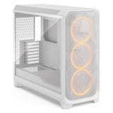 Fractal Case Meshify 3 XL White RGB TG Clear Tint (ATX, E-ATX, EE-ATX, Mini-ATX, Mini-ITX, SSI CEB, SSI EEB)