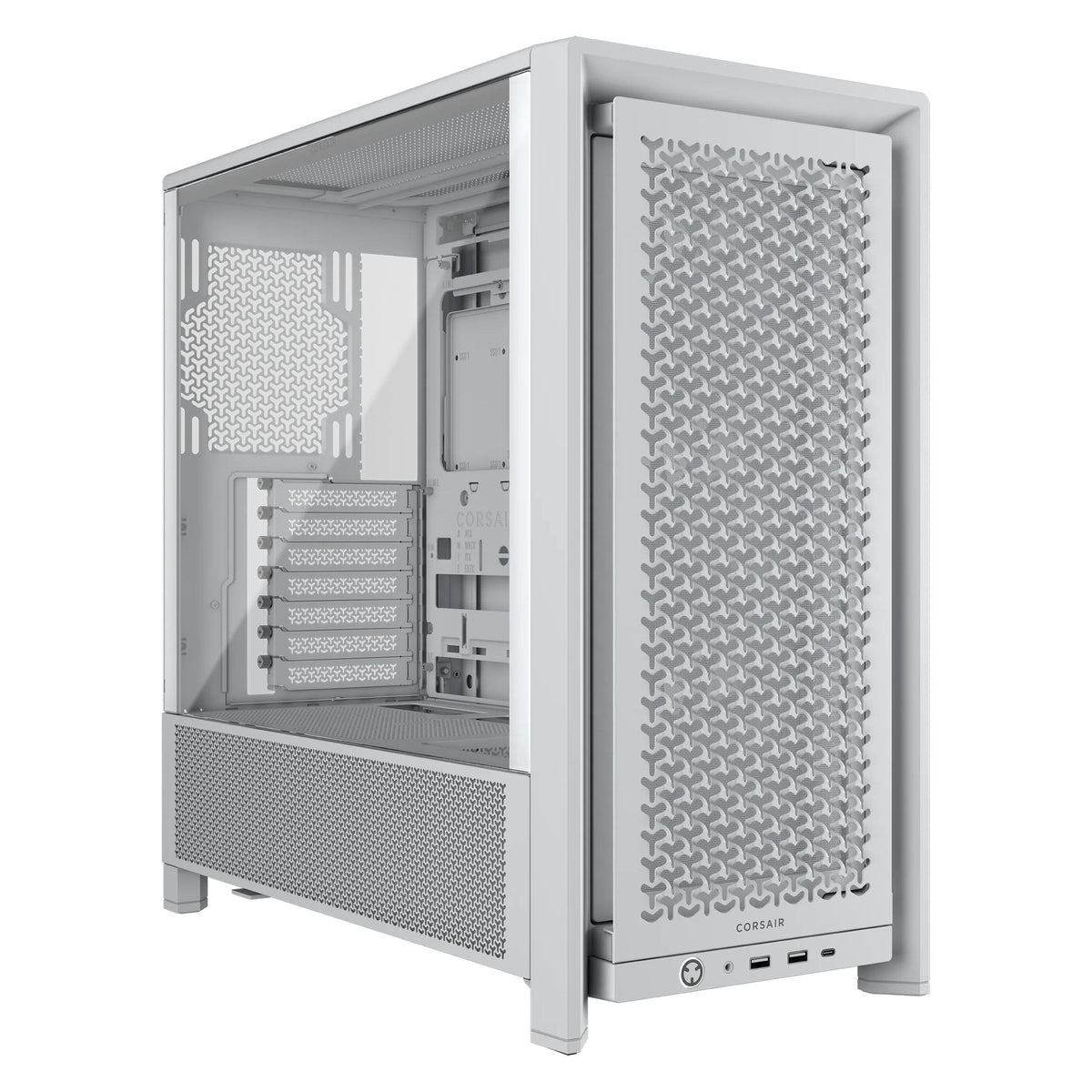 Corsair Geh Midi FRAME 4000D RS Mid-Tower, White (ATX, mATX, Mini-ITX)