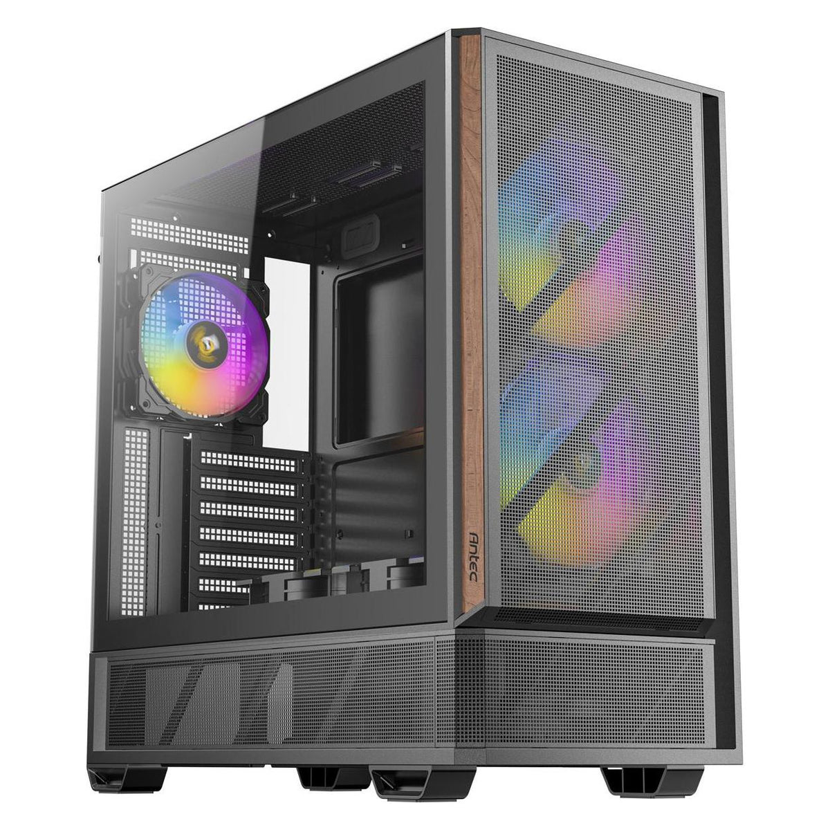 Antec Boitier Moyen Tour Atx P30 RGB Avec Panneau Vitré (Noir) (ATX, ITX, mATX)