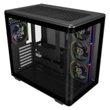 Cooler Master Elite 600 ATX Case with 4 Fans, black (ATX, mATX, Mini-DTX, Mini-ITX)