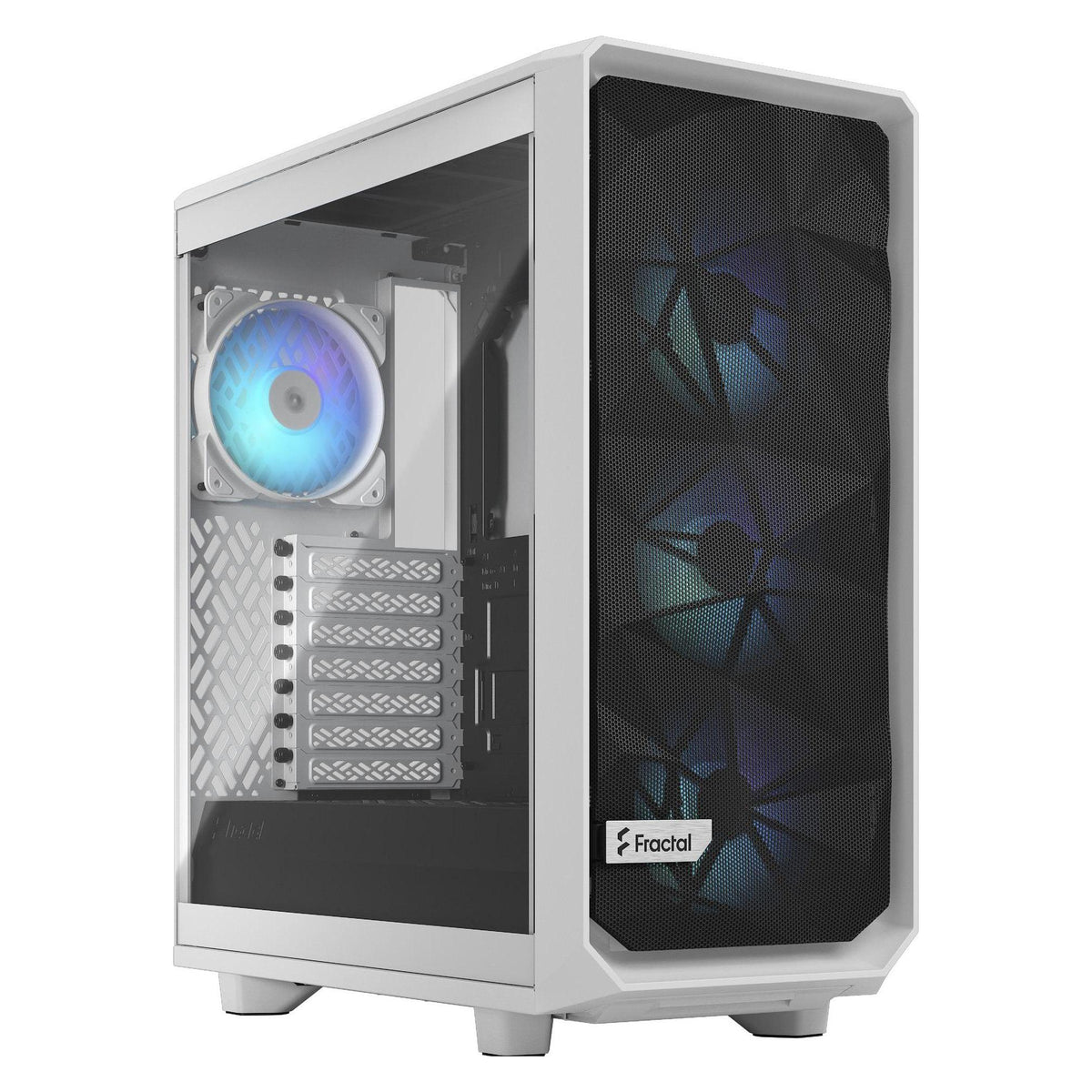 Fractal Meshify 2 Compact RGB White TG Clear (ATX, mATX, Mini-ITX)