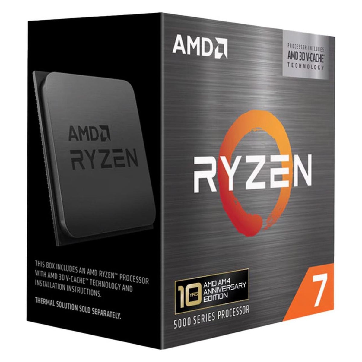 AMD Ryzen 7 5800X3D Édition 10e anniversaire (AM4, 3.40 GHz, 8 -Core)