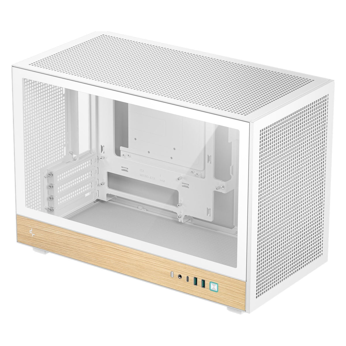 Deepcool CH260 WOOD WH (mATX, Mini-ITX)