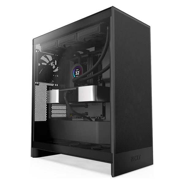 NZXT H7 Flow (2024) Etui tour milieu noir (ATX, E-ATX, mATX, Mini-ITX)