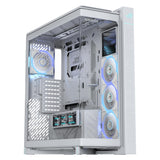 ASUS ROG Cronox ARGB Édition Blanche (ATX, E-ATX, mATX, Mini-ITX)