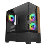 Cooler Master CoolerMaster Geh Elite 690 Wood Black (ATX, ITX, mATX)