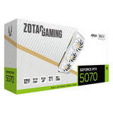 Zotac GeForce RTX 5070 AMP White Edition (12 Go, GDDR7)