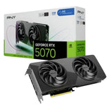 PNY GeForce RTX 5070 Slim OC Grafikkarte, 12288 MB GDDR7 (12 Go, GDDR7)