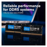 Crucial CT2K32G56C46S5 (2 x 32GB, 5600 MHz, RAM DDR5, SO-DIMM)