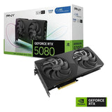 PNY GeForce RTX 5080 Slim OC 16GB GDDR7 DLSS4 1*HDMI/3*DisplayPort PCi Ex 5.0 16x (16 Go, GDDR7)