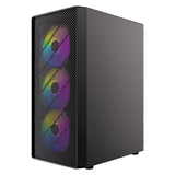 Antec Boitier Moyen Tour Atx Ax26 Elite RGB Avec Panneau Vitré (Noir)