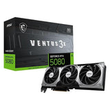 MSI RTX 5080 16G VENTUS 3X OC BLACK (16 Go, GDDR7)