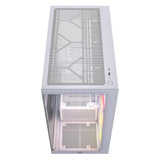Corsair PC-Gehäuse 2800X RS-R ARGB Micro-ATX Weiss (mATX, Mini-ITX)