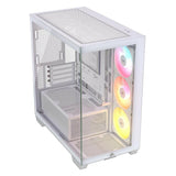 Corsair PC-Gehäuse 2800X RS-R ARGB Micro-ATX Weiss (mATX, Mini-ITX)