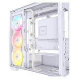 Corsair PC-Gehäuse 2800X RS-R ARGB Micro-ATX Weiss (mATX, Mini-ITX)
