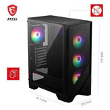 MSI Mag Forge 120A Airflow (ATX, mATX, Mini-ITX)
