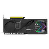 PNY RTX 5070 TI ARGB à trois ventilateurs, 16 Go de GDDR7, 3 ports DP, 1 port HDMI (16 Go, GDDR7)