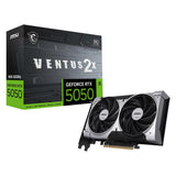 MSI GeForce RTX 5050 VENTUS 2X OC (8 Go, GDDR6)
