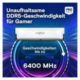 Crucial CP2K16G64C38U5W (2 x 16GB, 6400 MHz, RAM DDR5, DIMM)