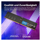 Crucial DDR5-6400 Kit 64GB 2x32GB CUDIMM CL52 (2 x 32GB, 3200 MHz, RAM DDR5, DIMM)