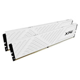 Adata DIMM 64 Go DDR4-3200 (2x 32 Go) Dual-Kit (blanc, AX4U320032G16A-DTWHD35, XPG Gammix D35, INTEL XMP) (2 x 32GB, 3200 MHz, RAM DDR4, DIMM)