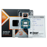 Thermal Grizzly Delidded AMD Ryzen 9 9950X3D (Boxed-Version, Delidded, für Direct-Die-Kühlkörper) (AM5, 4.30 GHz, 16 -Core)
