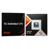 Thermal Grizzly Delidded AMD Ryzen 9 9950X3D (Boxed-Version, Delidded, für Direct-Die-Kühlkörper) (AM5, 4.30 GHz, 16 -Core)