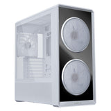Lian-Li LANCOOL 217 INF PC-Gehäuse, Midi-Tower, Tempered Glass, RGB-Beleuchtung - weiss (ATX, mATX, Mini-ITX, SSI EEB)