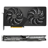 PNY GeForce RTX 5080 Slim OC 16GB GDDR7 DLSS4 1*HDMI/3*DisplayPort PCi Ex 5.0 16x (16 Go, GDDR7)